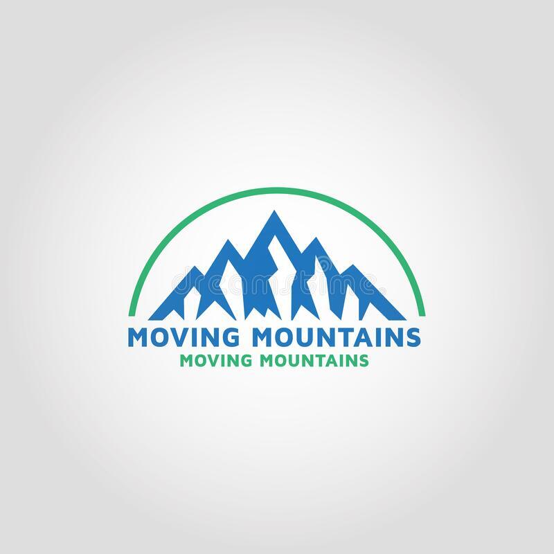 The logo of Moving Mountains